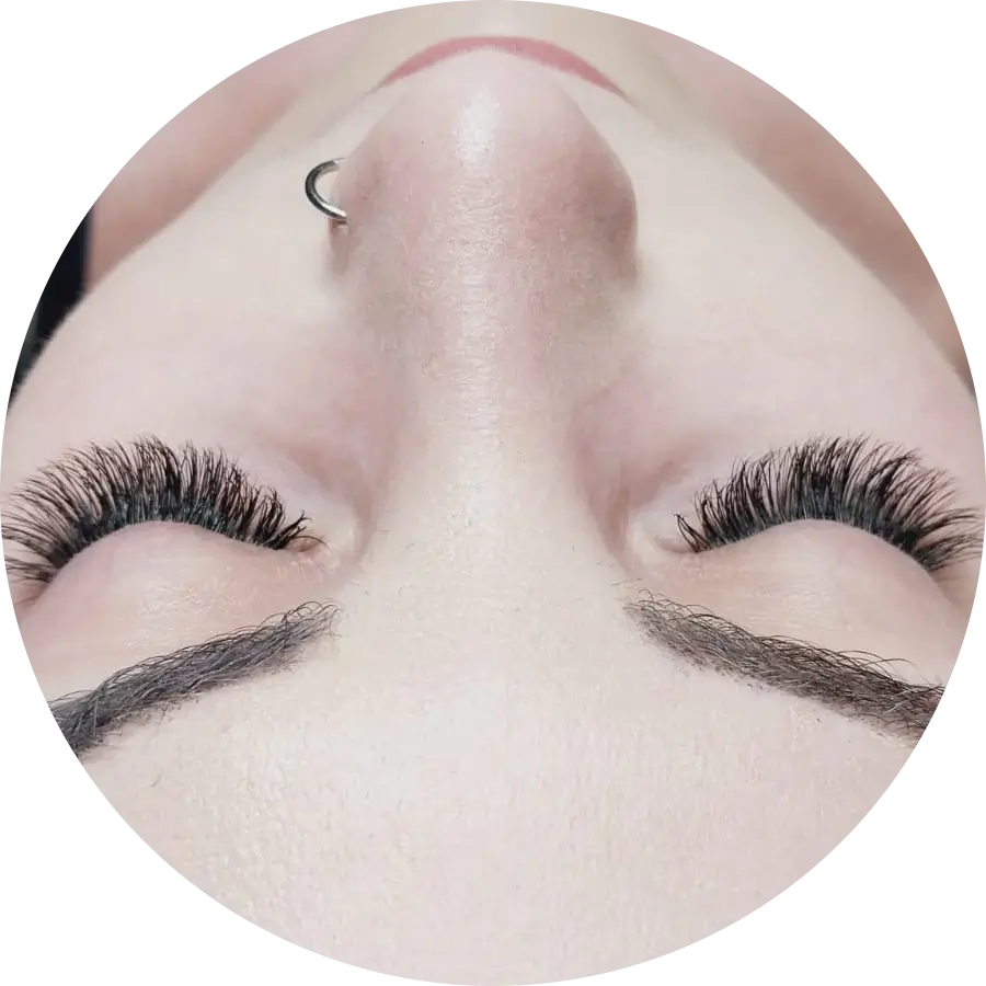 Eyelash extensions done by La Oliva Beauty Salon In Brackenfell